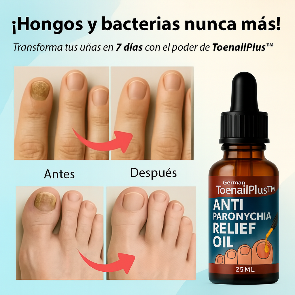 ToenailPlus™ – ¡DI ADIÓS A LOS HONGOS EN LAS UÑAS PARA SIEMPRE! 🦶💅