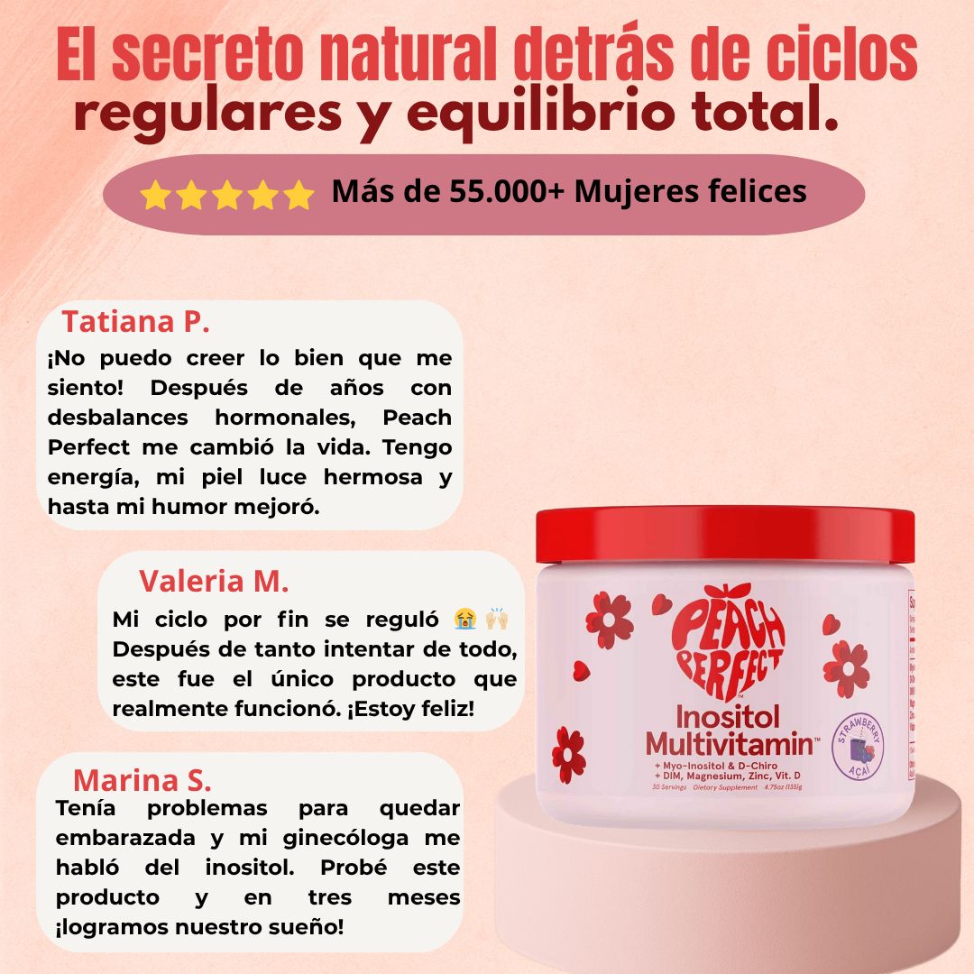 Peach Perfect Multivitaminico Inositol