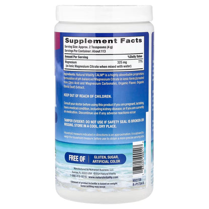 Calm natural vitality