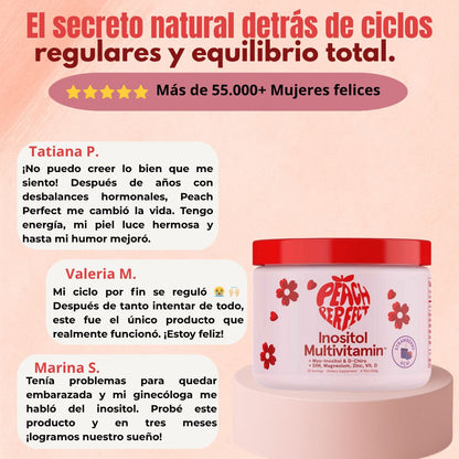 Peach Perfect Multivitaminico Inositol
